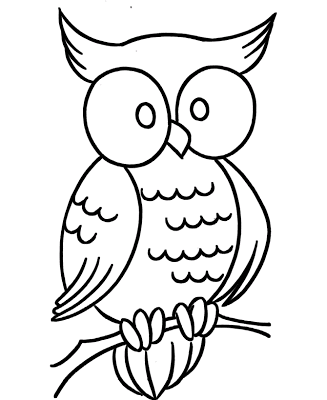 Cartoon Owl Coloring Pages To Print - Colorings.net