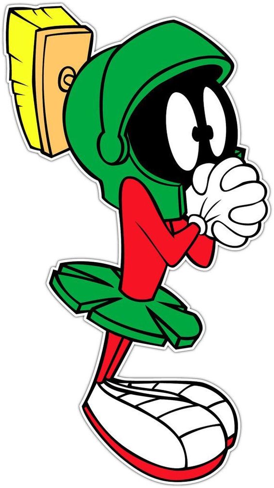 Marvin the martian, The martian and The o'jays
