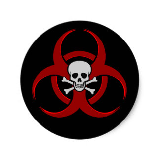 Biohazard Stickers | Zazzle