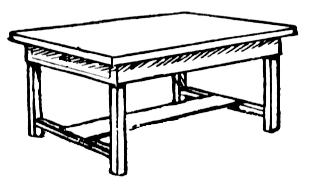 clipart of table - photo #45