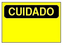 Custom "Caution" Sign (Spanish) - GEMPLER'S