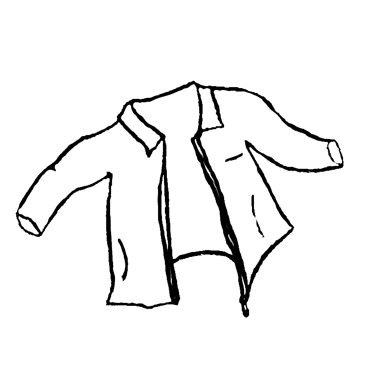 Jacket Clipart Black And White - Free Clipart Images