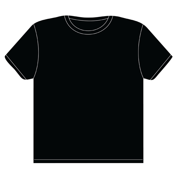 T Shirt Design Black - ClipArt Best