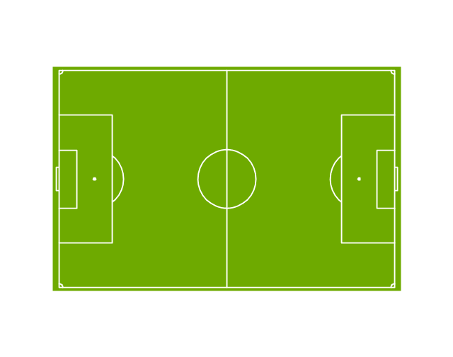 Association football (soccer) field dimensions | Vertical ...
