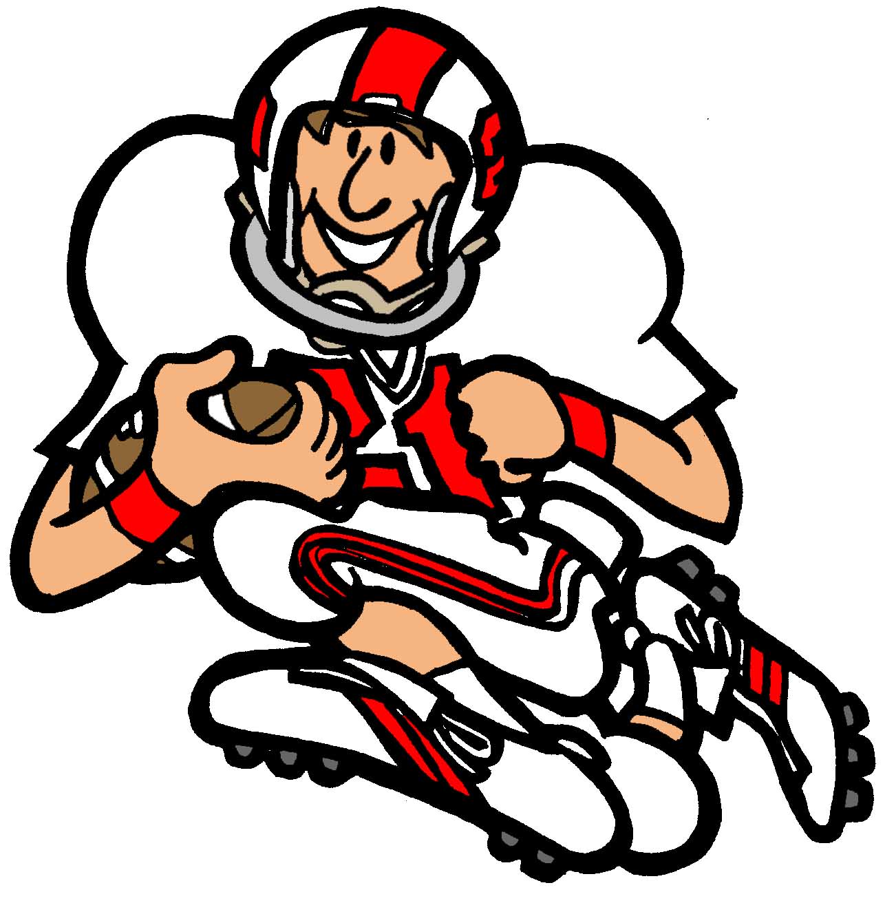 football player clipart<