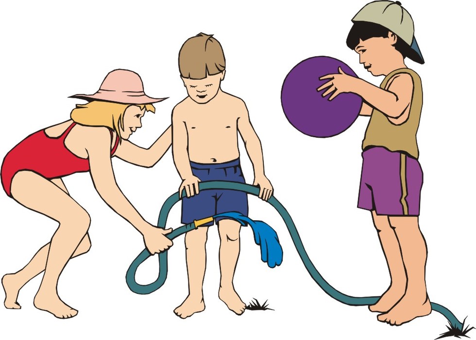 Cartoon Kids Playing Clipart - Free to use Clip Art Resource