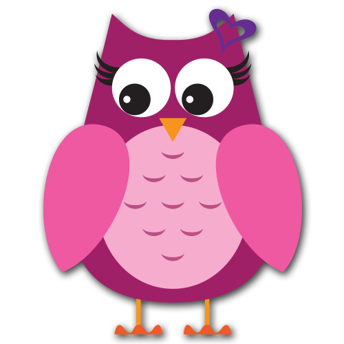 Owl Clip Art Pink - ClipArt Best