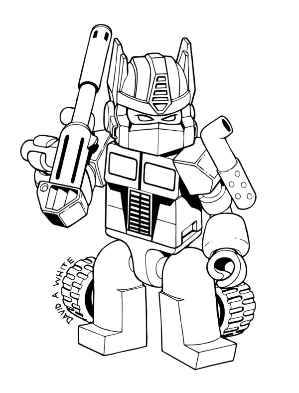 Free Transformers Coloring Pages - Colors Print
