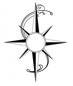 tattoos | Compass Tattoo, Compass Rose Tattoo and Compass