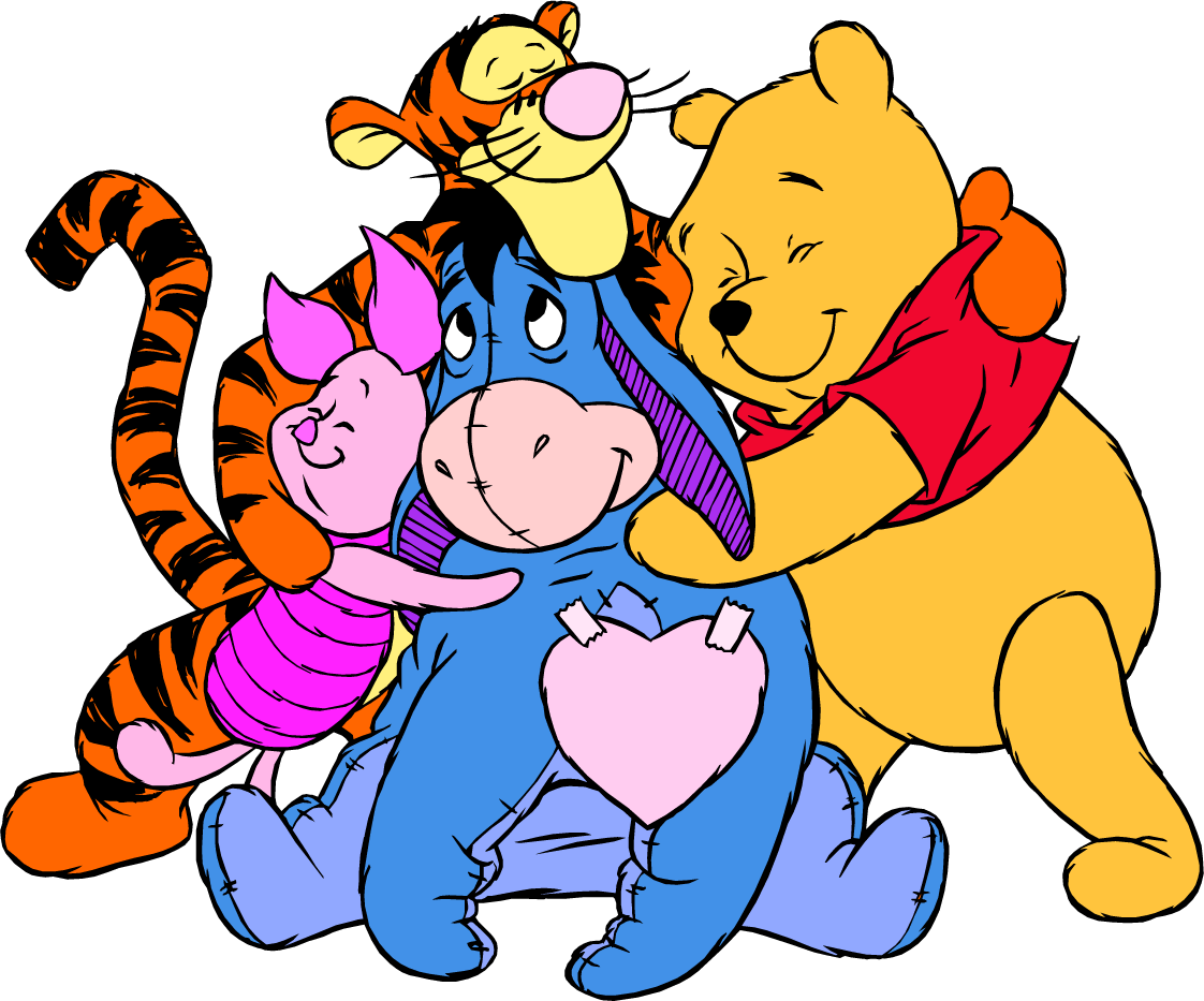 Friends Hugging Clipart - Free Clipart Images