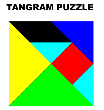 Tangram Shapes Rabbit - ClipArt Best