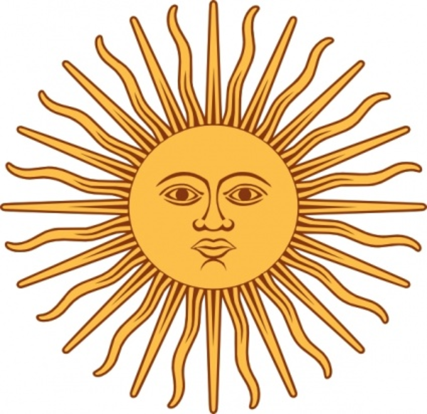 The Sun On The Argentina Flag - ClipArt Best