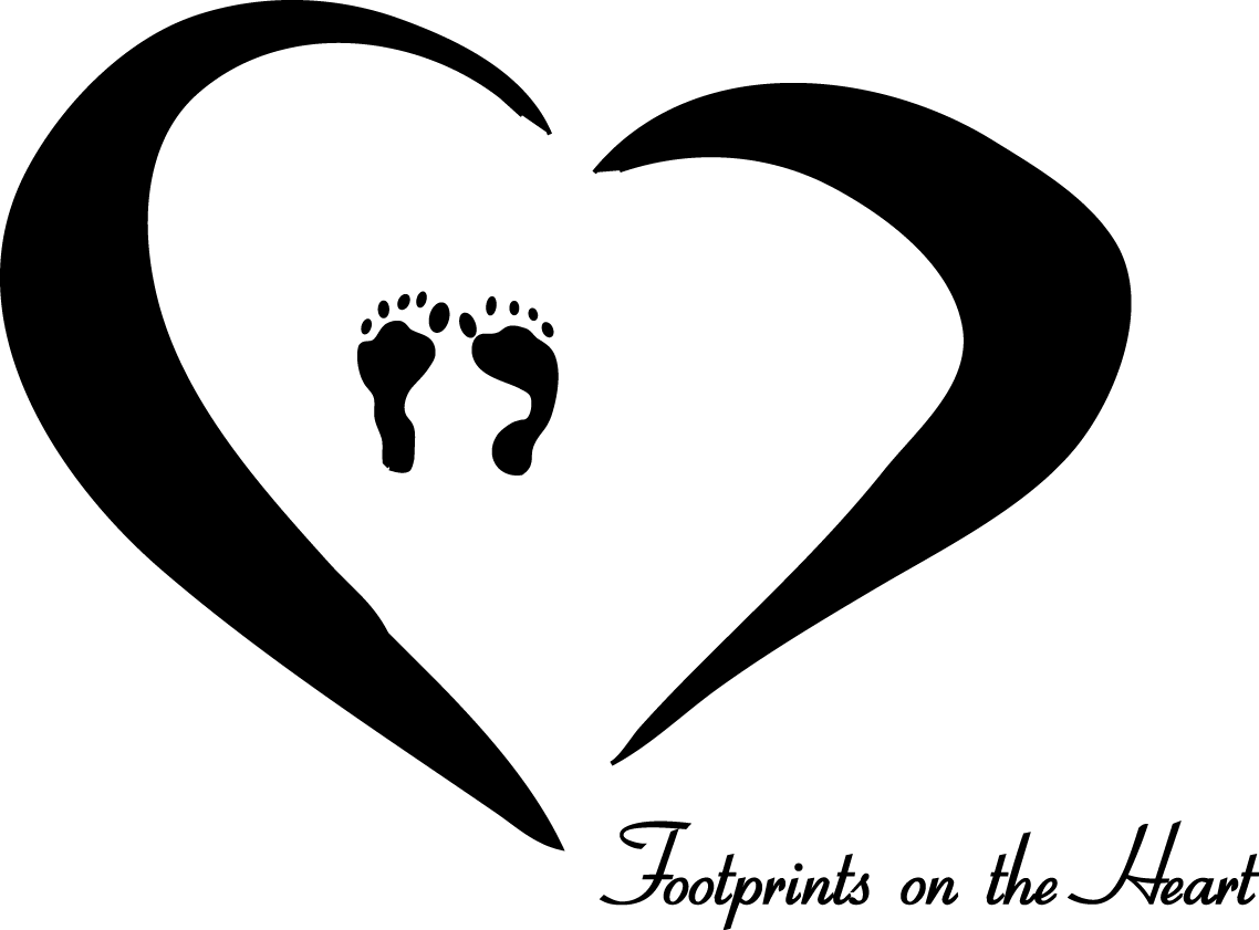 Baby Footprint Heart Clipart - Viewing Gallery