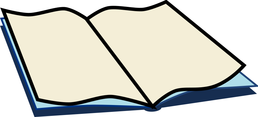 Open Book Clip Art Png - Free Clipart Images