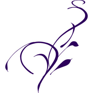 Purple Vine clip art - Polyvore