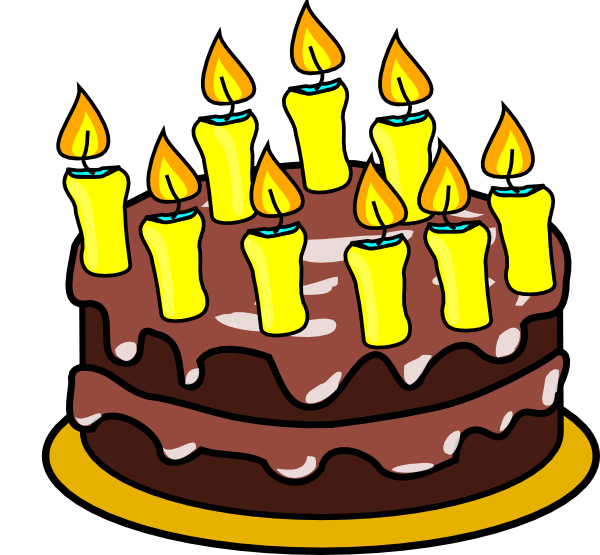 Birthday cake clipart funny