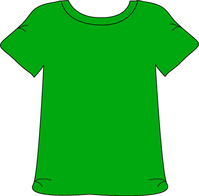 T Shirt Green - ClipArt Best