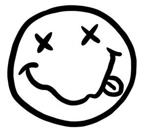 How to Draw Nirvana Smiley Face, Step by Step, Band Logos, Pop ...