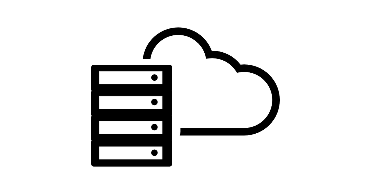 Server cloud - Free interface icons