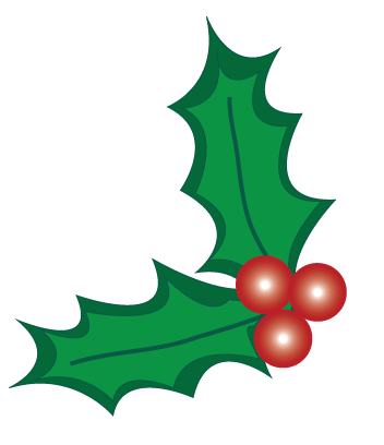 Holly berries clipart