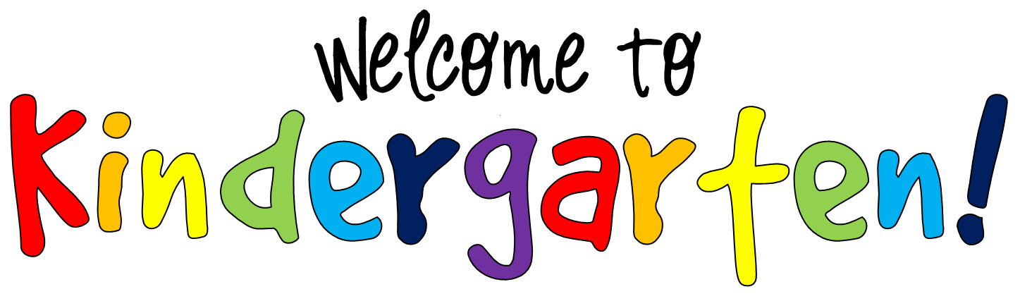 Welcome To Kindergarten Clipart