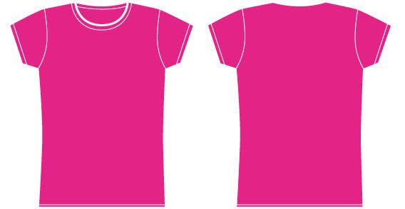 Girls t-shirt template | 123Freevectors