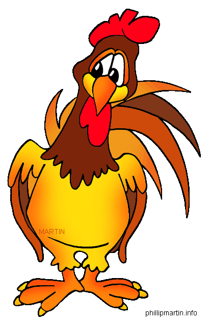 Cartoon Rooster Clipart