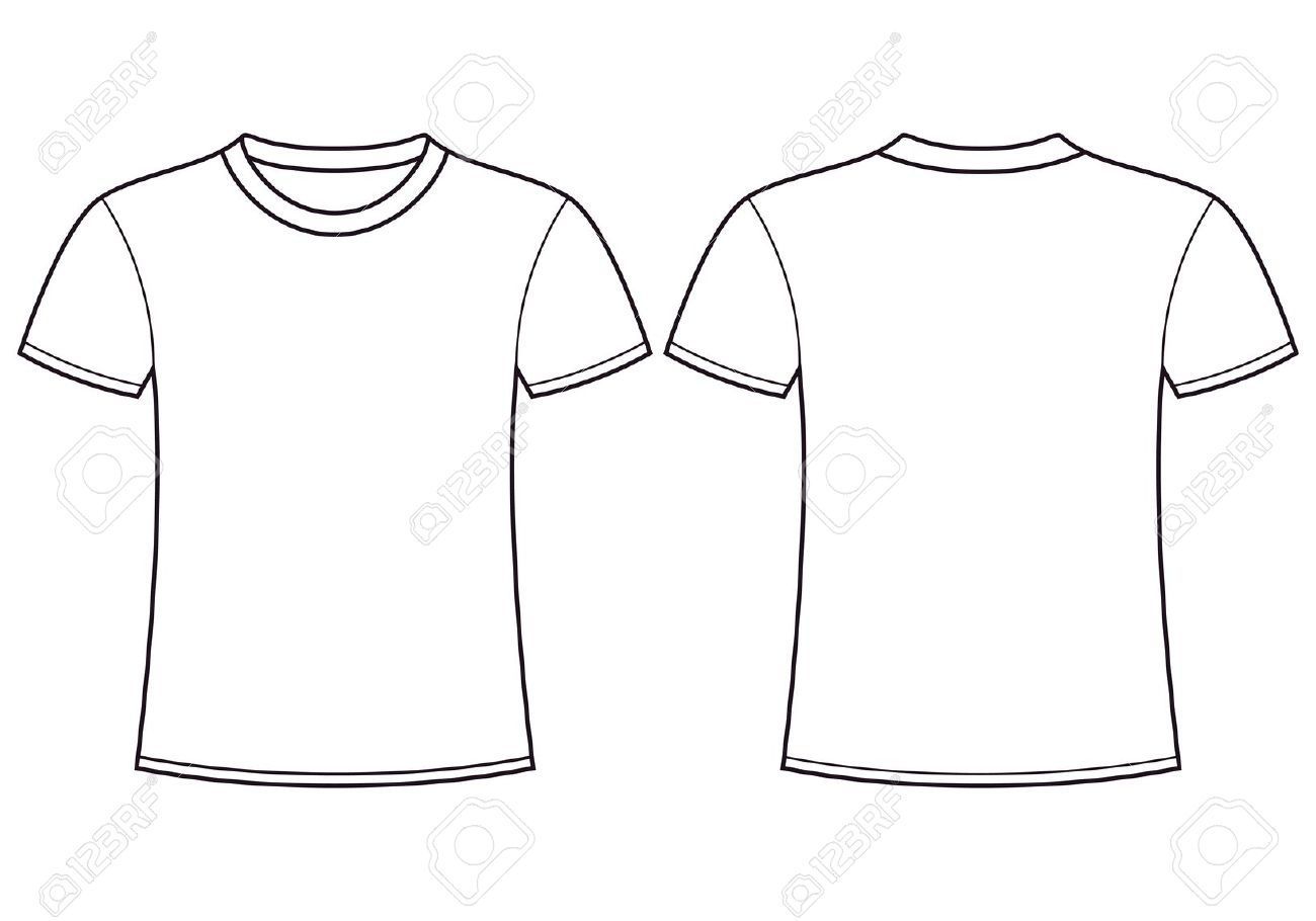 t shirt clipart front and back - photo #28