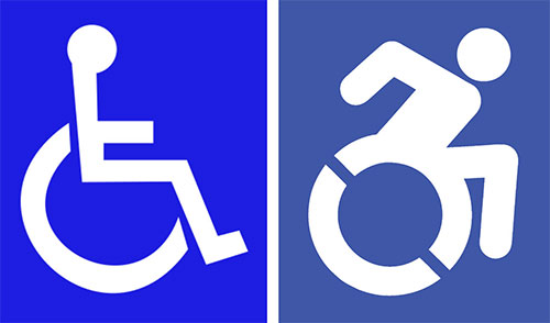 The "wheelchair" symbol gets an update | Logo Design Love