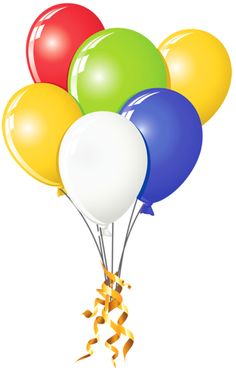 Balloons | Picasa, Clip Art and Happy Birthday