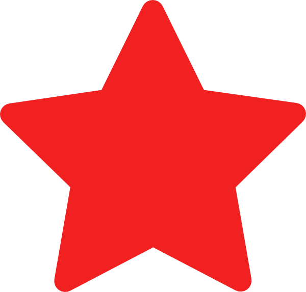 Red Star Border Clip Art - Free Clipart Images