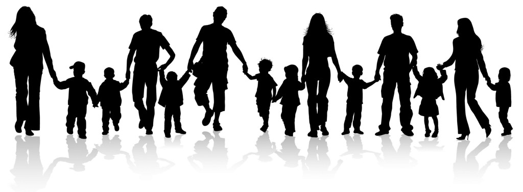 clip art free family silhouette - photo #32