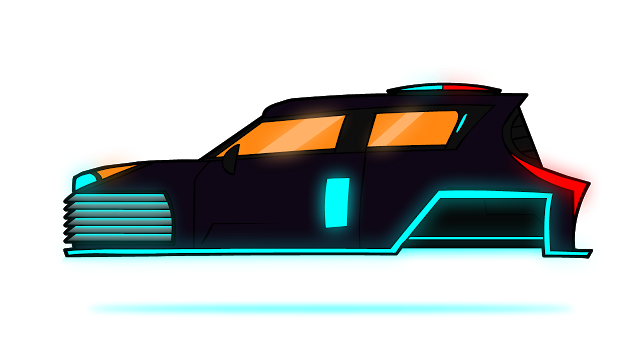 Anthony Price - Animation Blog: [Drawing] New squad car