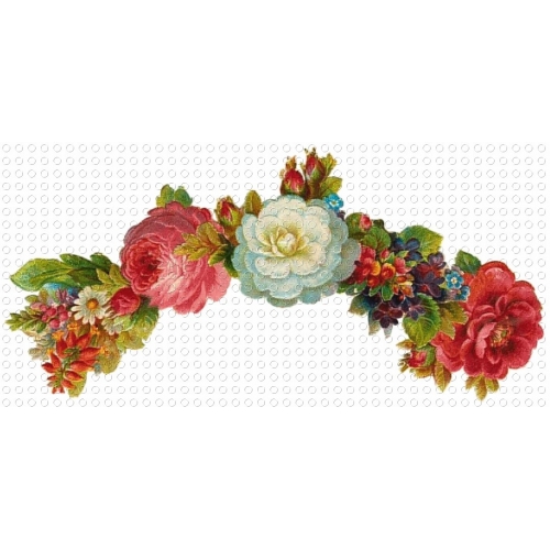 Mixed Floral Garland Victorian GIF Clip Art - ClipArt Best - ClipArt Best