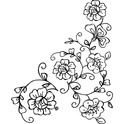 Free Flower Stencils