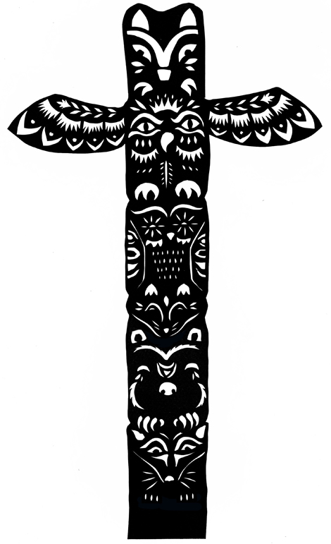 Past Illustration Work – Totem Pole