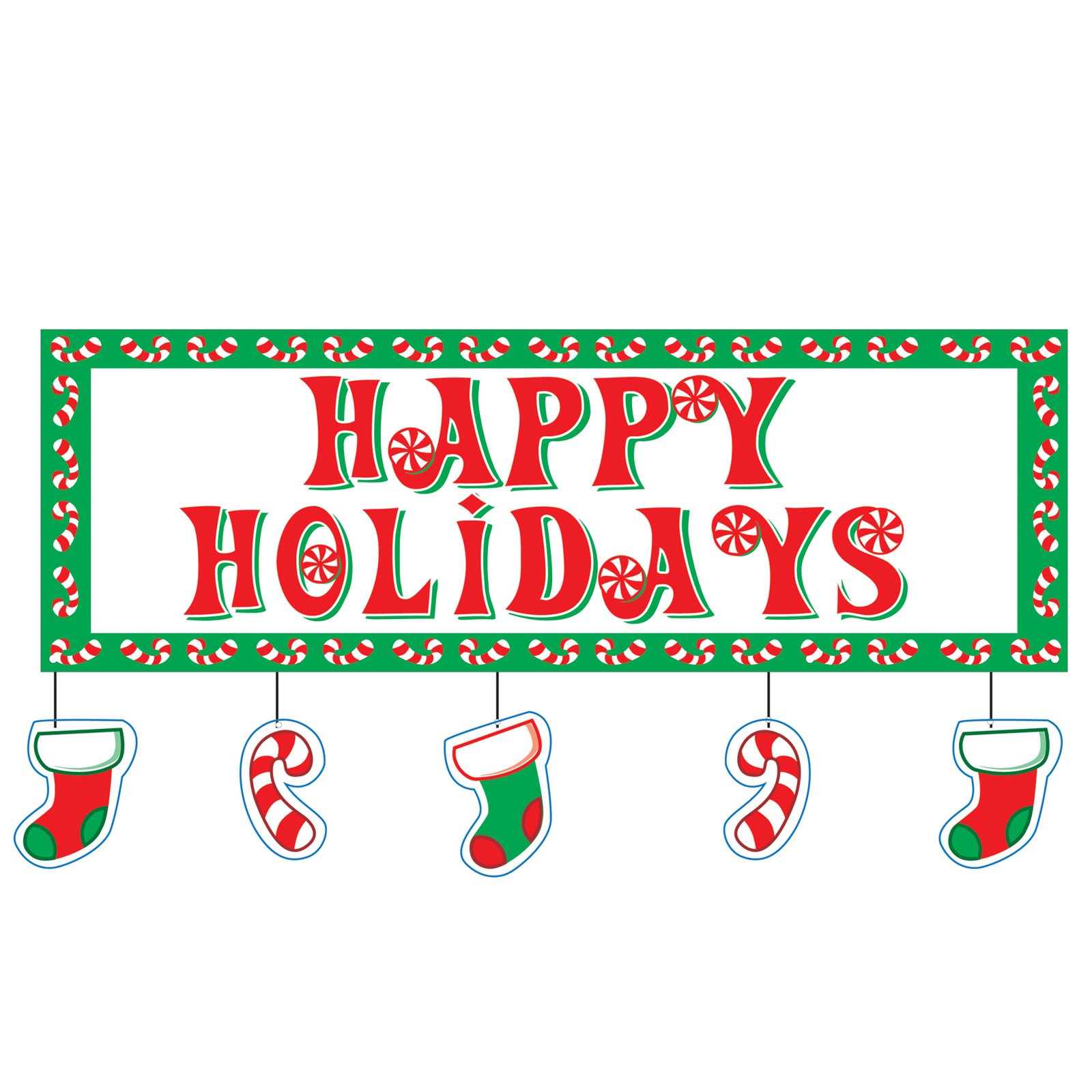 happy holidays clip art banner