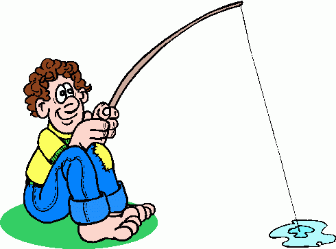 Man Fishing Clipart - Tumundografico