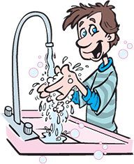 Washing Hands Cartoon - ClipArt Best