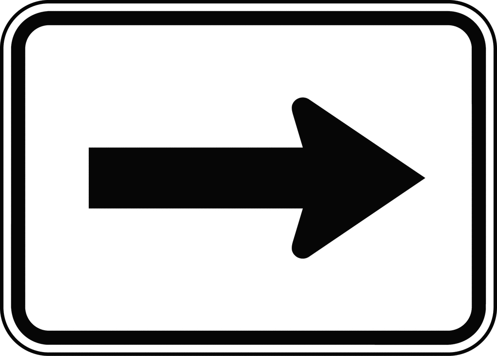 Clip art directional arrows