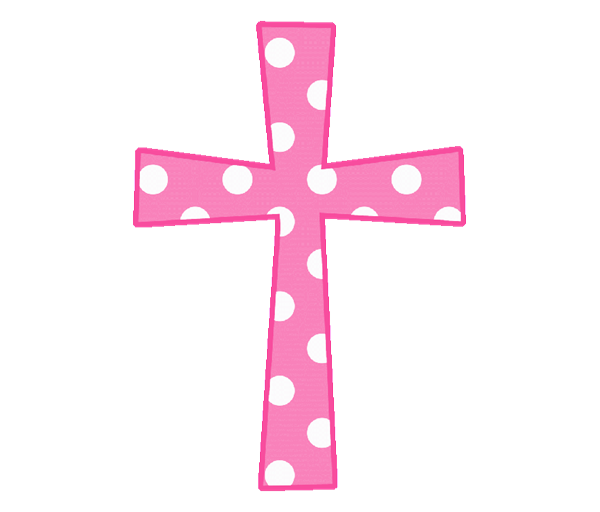 Pink Holy Cross Clip Art