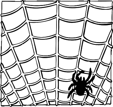 Cartoon spider web clipart - Cliparting.com