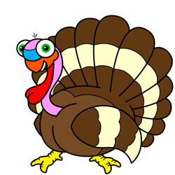 Wild Turkey Cartoon - ClipArt Best