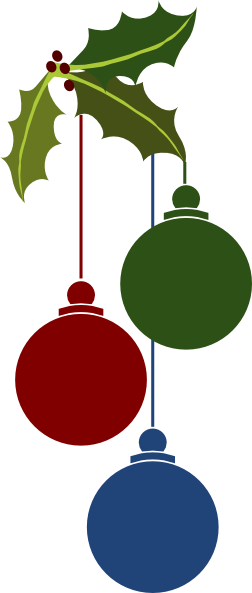 Christmas Ornaments clip art - vector clip art online, royalty ...