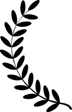 Olive branch wreath clipart