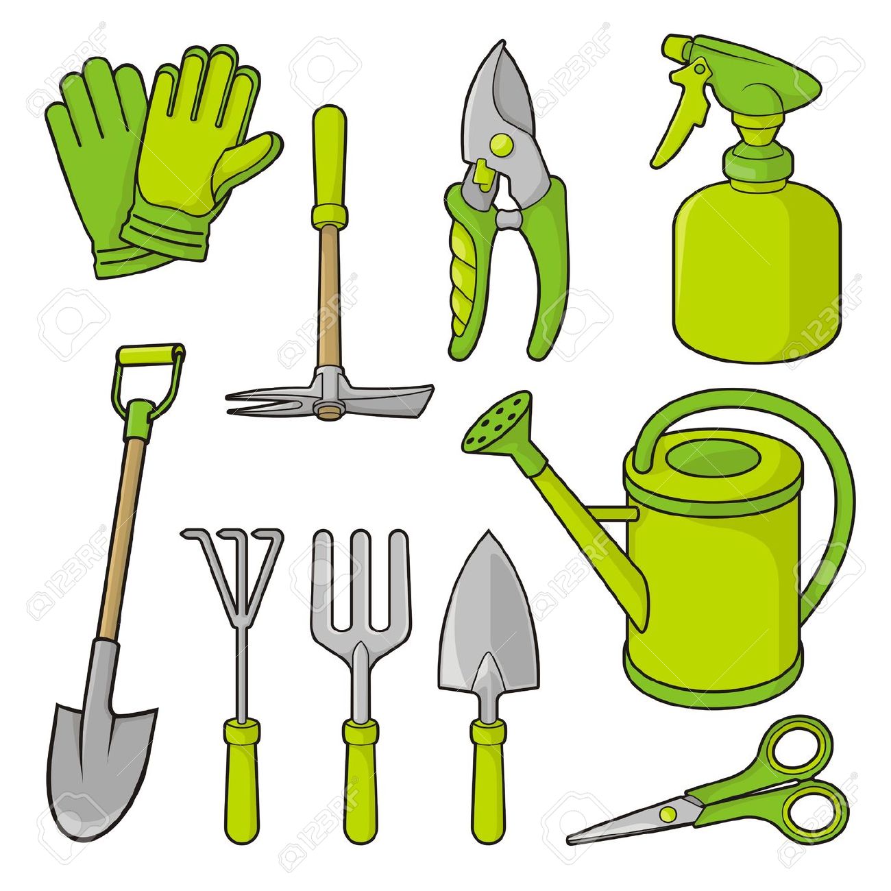 Garden Tools Clip Art ClipArt Best