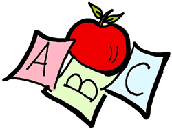 Apple School Clipart