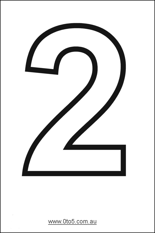 number-2-stencil-clipart-best