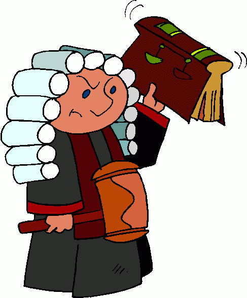Pictures of judges clipart