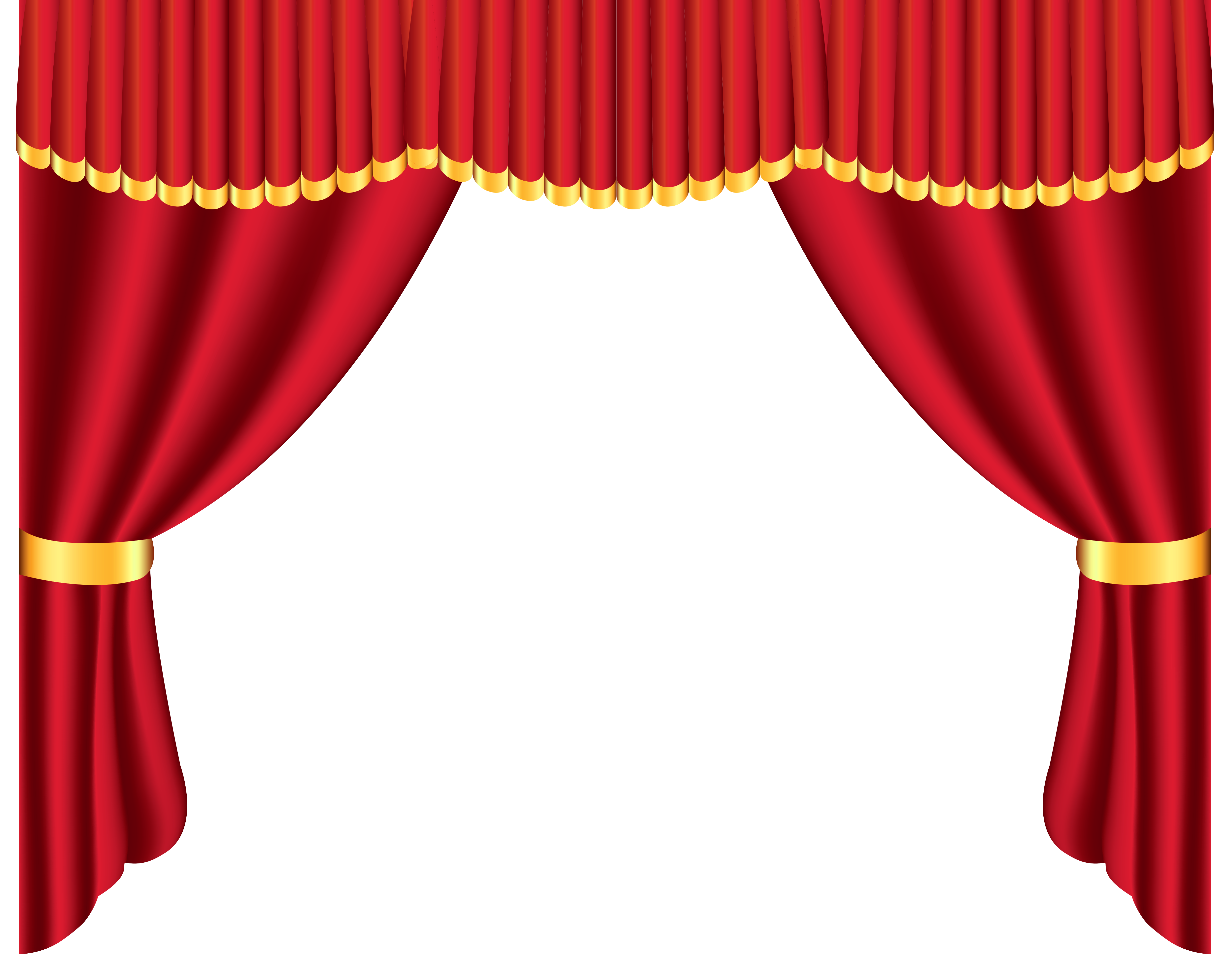 Clipart stage curtain gif